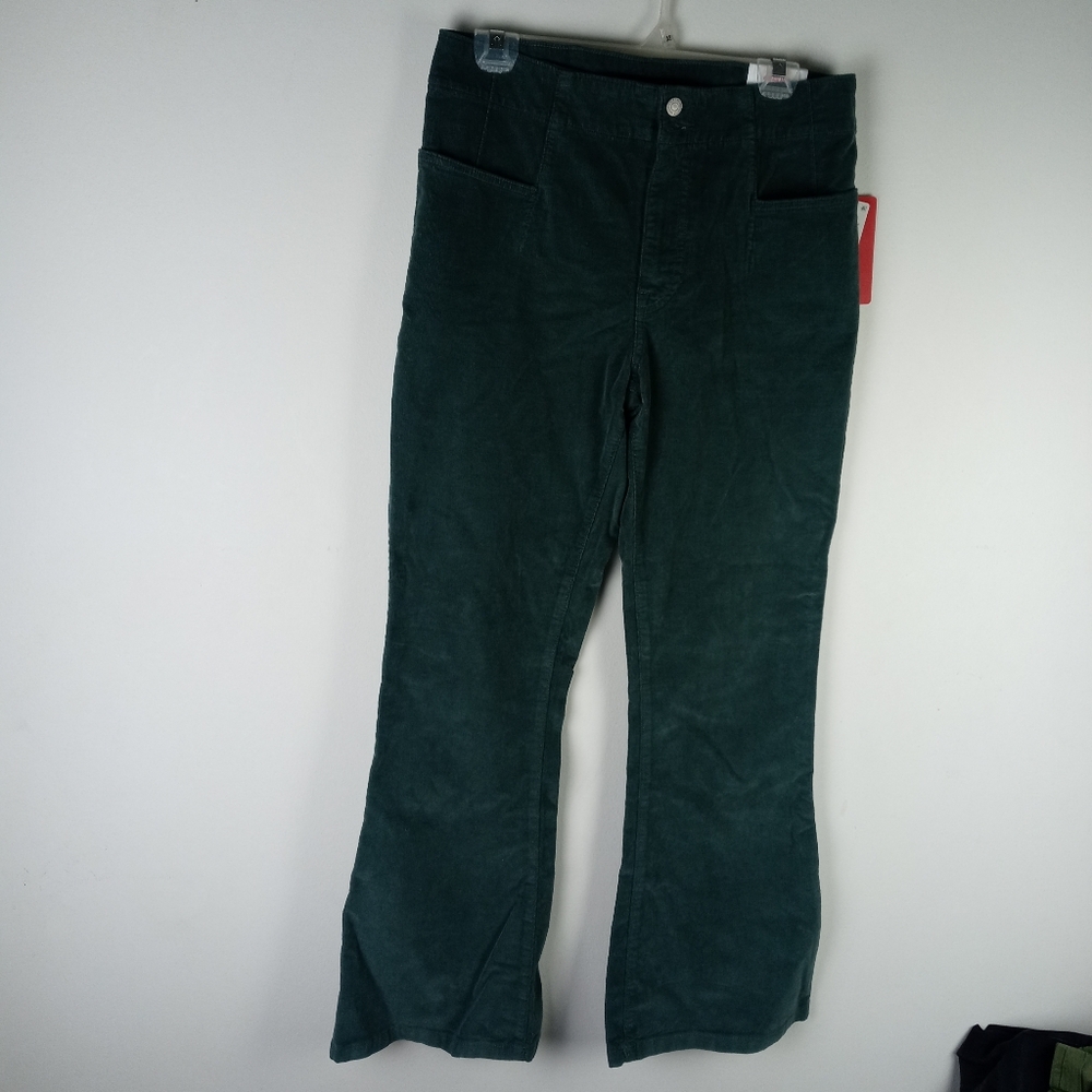 Lucky Brand Corduroy High Rise Stevie Flare Jeans Size 12/31